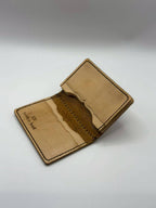 名刺入れ バケット模様 本革製（D-0005）