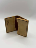 名刺入れ バケット模様 本革製（D-0005）